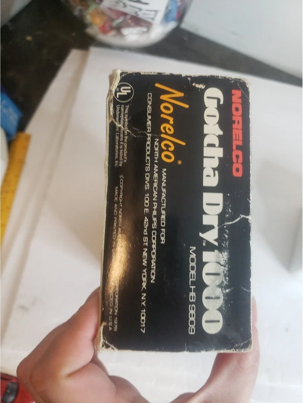 Norelco Gotcha Dry 1000 Circa 1978
